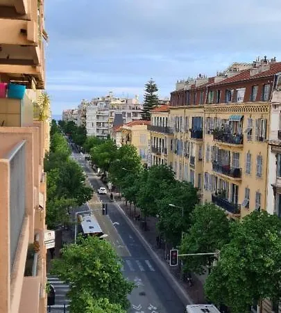 Centre De - A-c - Wifi - Balcon 500m Promenade Des 尼斯