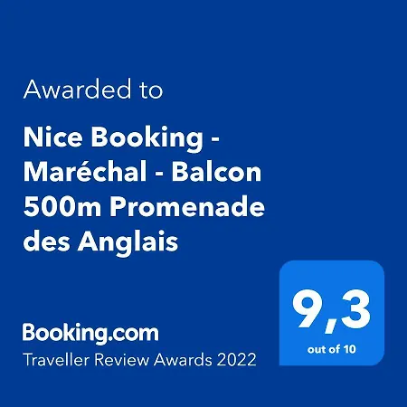 Centre De - A-c - Wifi - Balcon 500m Promenade Des 尼斯